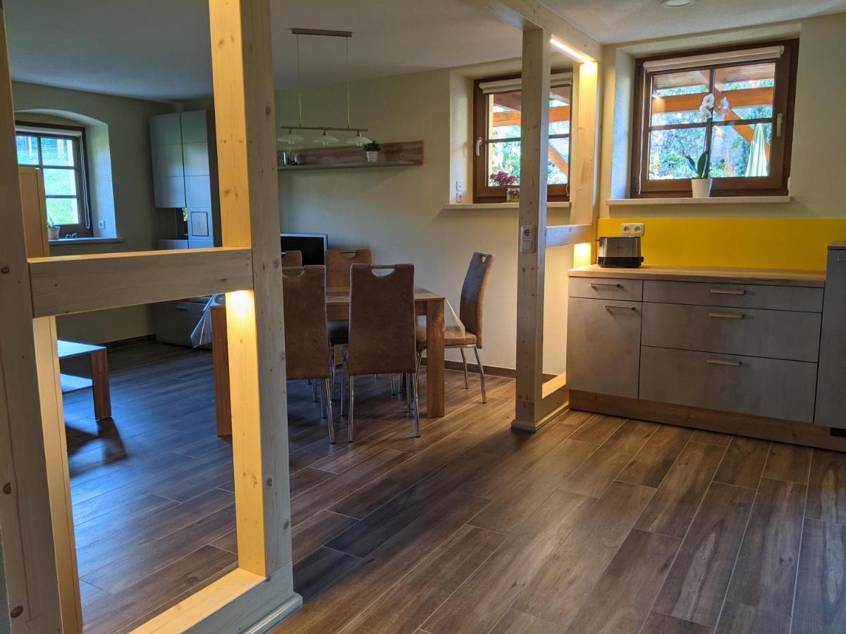 Ferienwohnung Aus-Zeit Auf Dem Lande Bad Gottleuba Eksteriør bilde