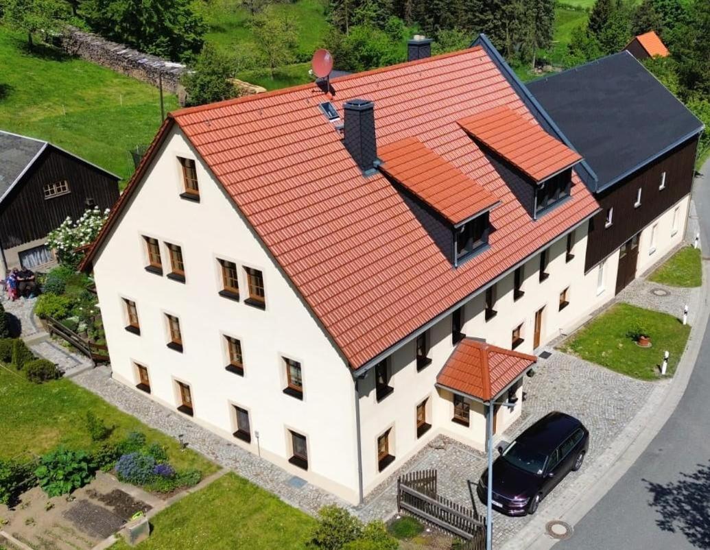 Ferienwohnung Aus-Zeit Auf Dem Lande Bad Gottleuba Eksteriør bilde