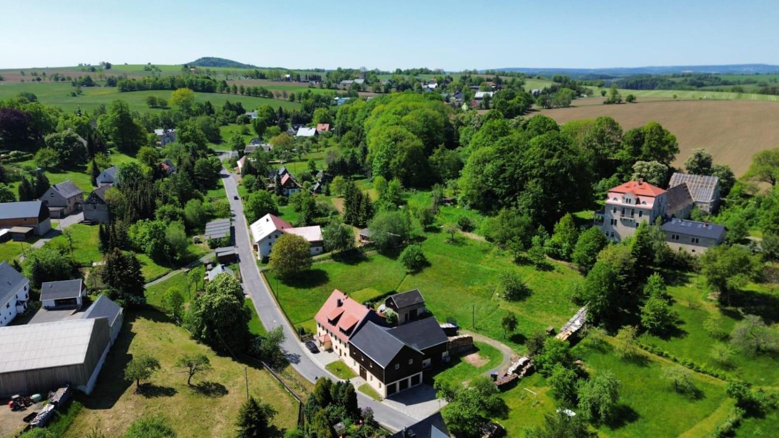 Ferienwohnung Aus-Zeit Auf Dem Lande Bad Gottleuba Eksteriør bilde